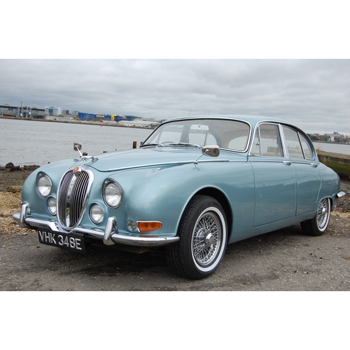 126 - 1967 JAGUAR S TYPE 
Registration No: VHK348E