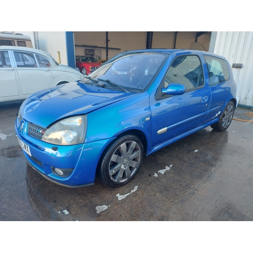 139 - 2005 RENAULT CLIO RENAULT SPORT 182 16V
Registration No: LT05LWX