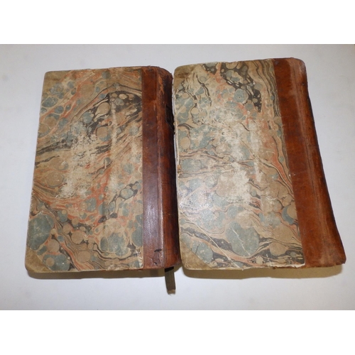 17 - Lavater - 'Essays on Physiognomy', two vols., illus., printed in London by Robinson 1789, leather sp... 