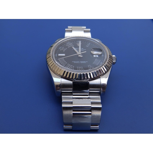 A boxed stainless steel Rolex Datejust II Ref.11634 Oyster