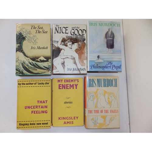 24 - Kingsley Amis - two first editions in yellow dust jackets - 'That Uncertain Feeling' and 'My Enemy's... 