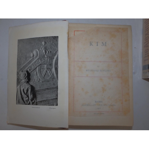 26 - Two Rudyard Kipling first editions - 'Kim' and 'Limits & Renewals', together with five other various... 