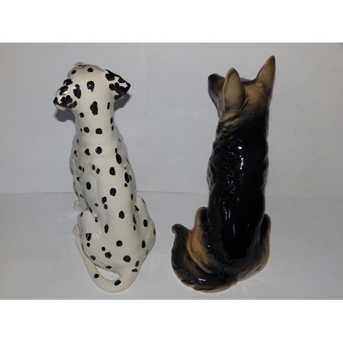 57 - A large Beswick seated dalmatian 2271, 13.5