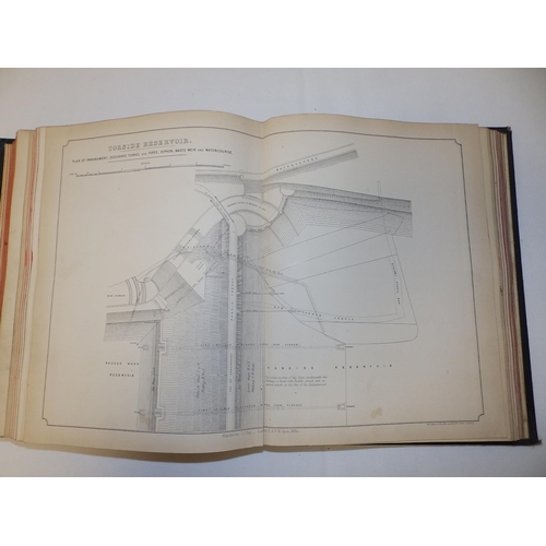 13 - John Frederick La Trobe Bateman - 'The History of the Manchester Waterworks' - a/f.