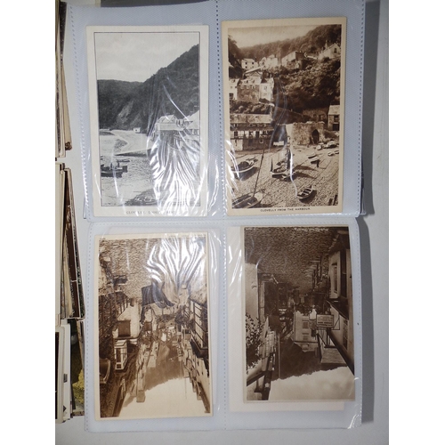 18 - Approximately 250 early 20thC postcards depicting Cornish views.