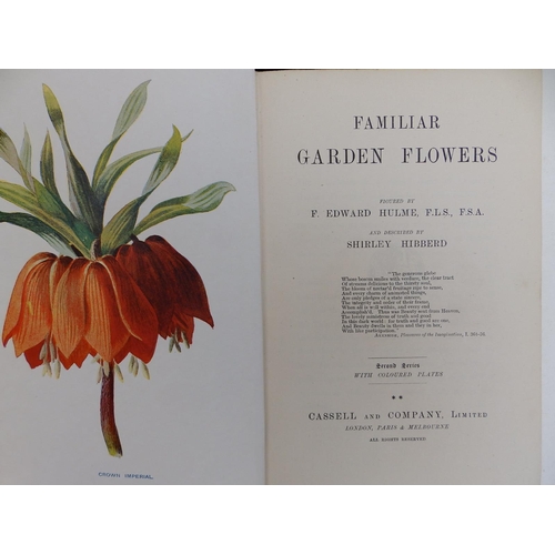 32 - F. Edward Hulme - 'Familiar Wild Flowers' -  col. Illus., ex library of Edward Ingram Watkin   - 8 v... 