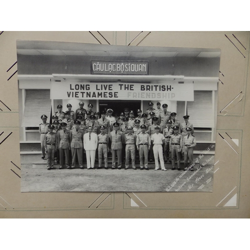 29 - An old postcard album containing various postcards and photographs mainly of military interest, earl... 