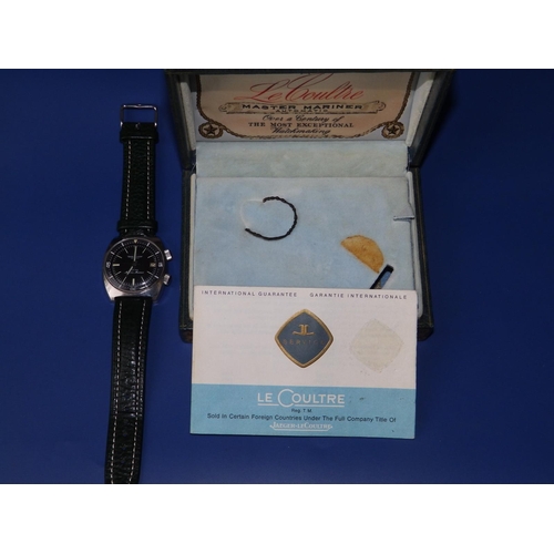 310 - A boxed gent's stainless steel Jaeger LeCoultre Deep Sea Master Mariner Automatic wrist watch, Model... 