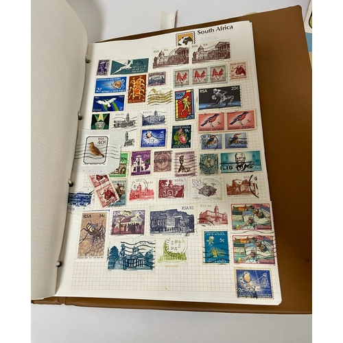 35b - A Stanley Gibbons International Stamp Album, loose postage stamps and others.