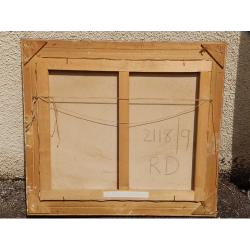 1 - Andre Tardy (French 20thC) - oil on canvas - Woodland scene with river, signed, 19.5