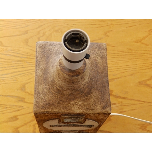 22 - A Troika brick lamp by Alison Brigden, 12.5