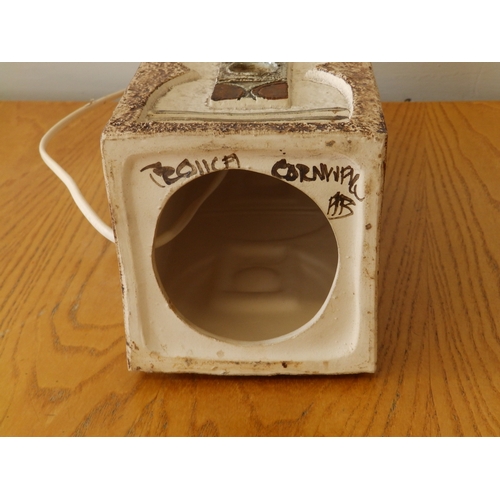 22 - A Troika brick lamp by Alison Brigden, 12.5