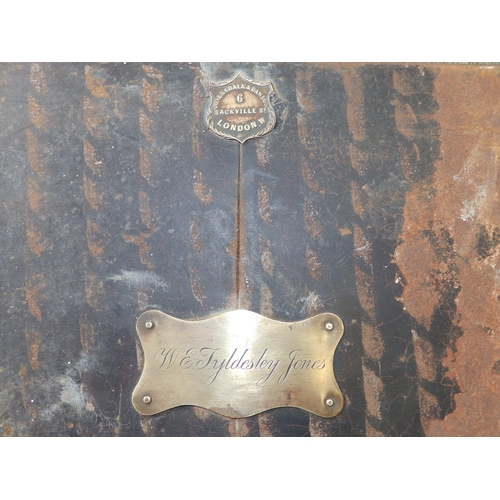 43 - A court dress set for W.E.Tydesley Jones made by Jones, Chalk & Dawson,  in original tin box, includ... 