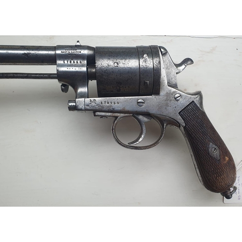 51 - An Austro-Hungarian 1870 Gasser revolver , 15
