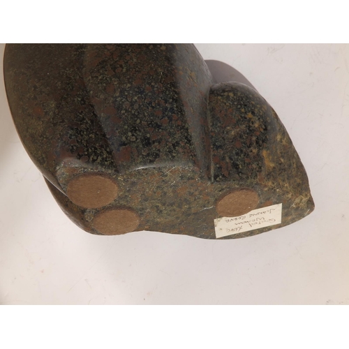 46 - Joanne Reeve (1947-2017) - Polyphant abstract sulpture - 'Seated Woman', 12.5