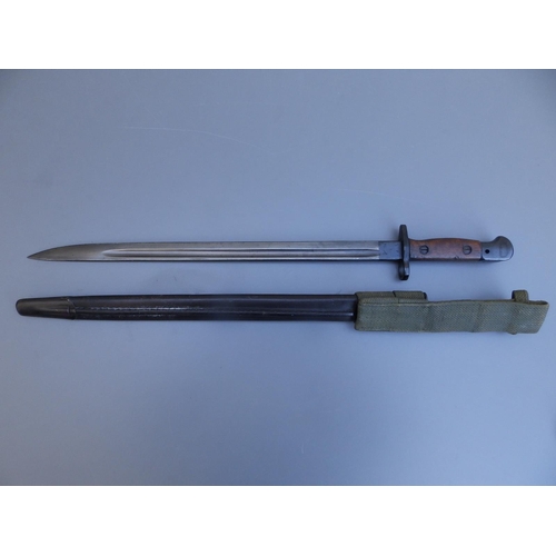 72 - A 1907 pattern Wilkinson bayonet with 17