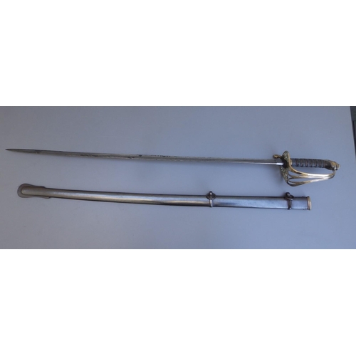 73 - A Victorian officer's sword with 32