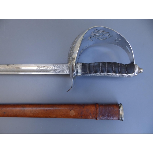 74 - A George V 1897 pattern sword with 32