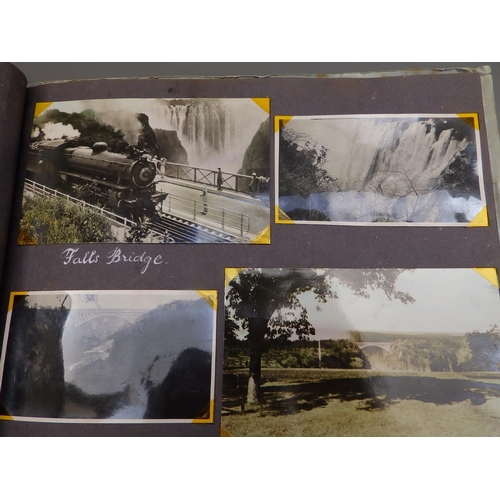 16 - Two WWII photo albums depicting military personnel in Southern Rhodesia & South Africa - 1944.