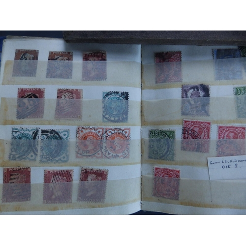 18c - A quantity of loose GB and other stamps including a small number of penny reds, many unused late 20t... 