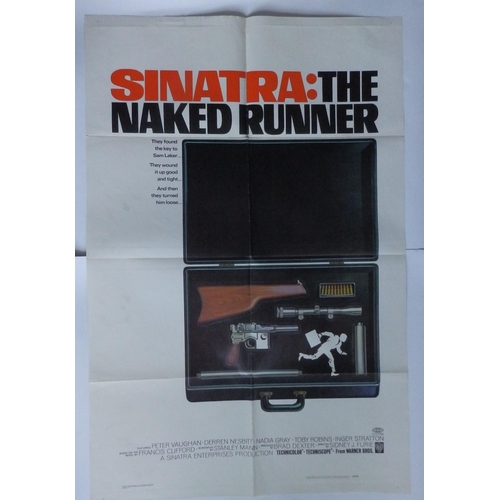 18 - Four folded film posters - 'Sunday in the Country', 'The Clones of Bruce Lee' , 'The Naked Runner' a... 