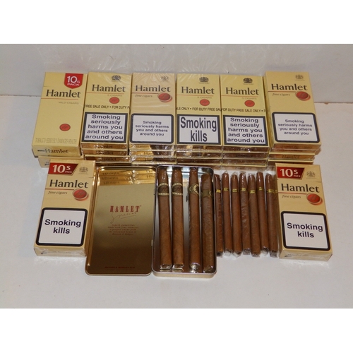 37 - 146 Hamlet cigars.