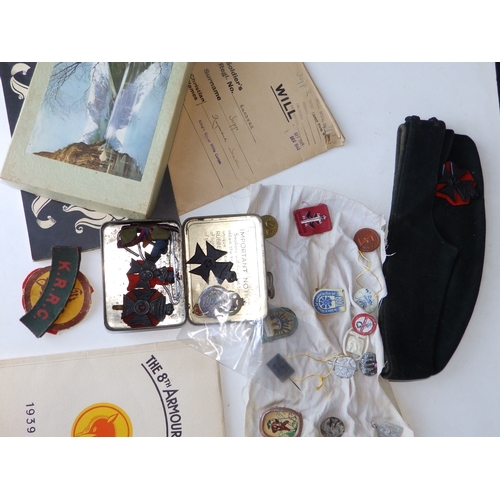 91 - Four WWII medals with box of issue and certficate awarded to Lance Corporal R. W. Jupp of Horsham, t... 