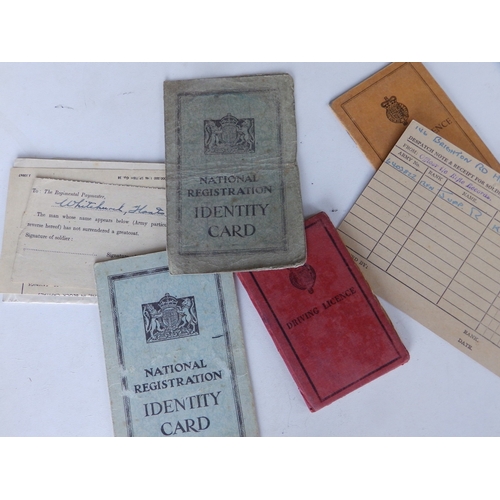91 - Four WWII medals with box of issue and certficate awarded to Lance Corporal R. W. Jupp of Horsham, t... 