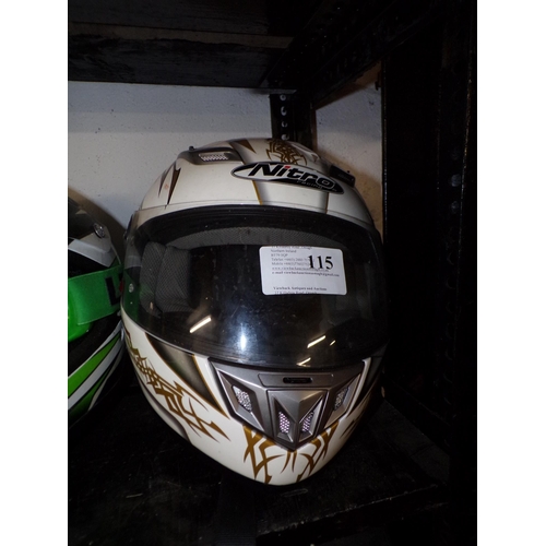 115 - NIGHT NITRO MOTORIKE HELMET