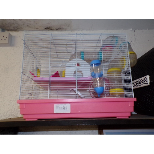 34 - HAMSTER CAGE