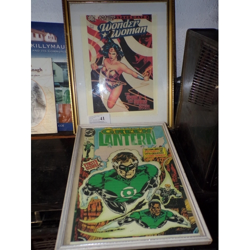 41 - WONDER WOMAN & GREEN LANTERN PICTURES