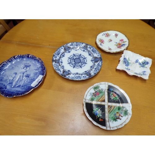 481 - SELECTION OF VICTORIAN & OTHER PLATES