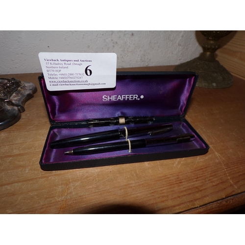 6 - SHEAFFER PEN SET