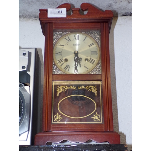 64 - HIGHLANDS MANTEL CLOCK