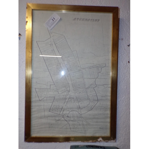 11 - ORIGINAL MAP OF AUGHNACLOY 1859