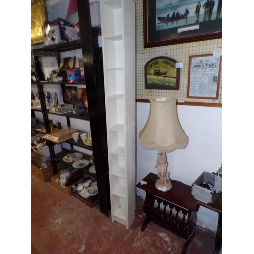 26 - SET OF NARROW SHELVES