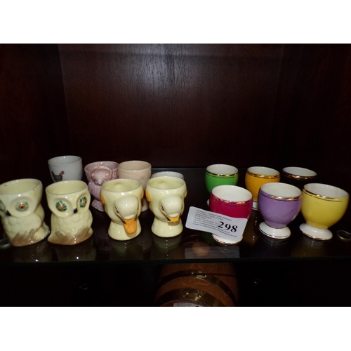 298 - EGG CUP COLLECTION