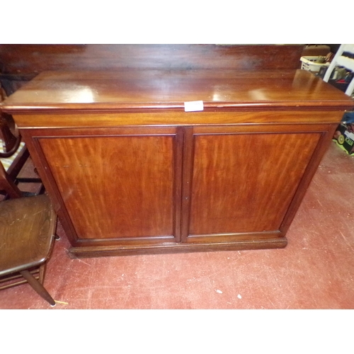 308 - NARROW VICTORIAN HALL CUPBOARD