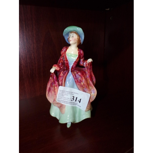 314 - ROYAL DOULTON FIGURINE 