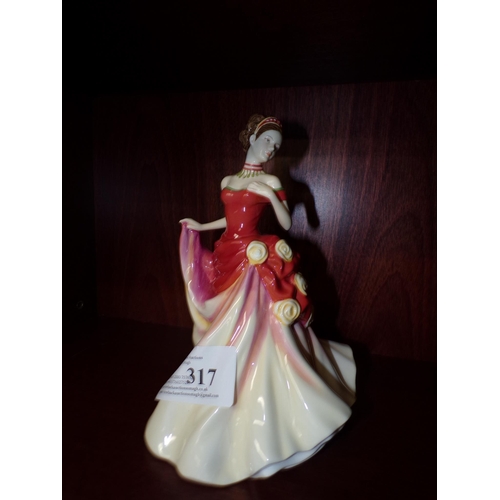 317 - ROYAL DOULTON FIGURINE 