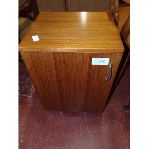 349 - 1970's BEDSIDE CABINET