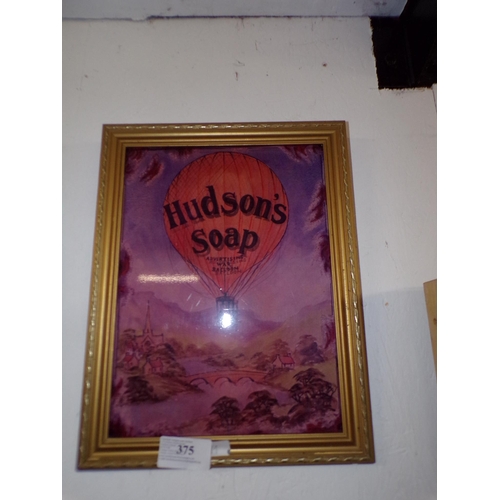 375 - HUDSON's SOAP ADVERT