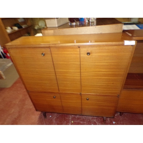 383 - UNUSUAL BEAVER & TAPLEY MULTI-WIDTH 1970's DININGROOM SIDE CABINET