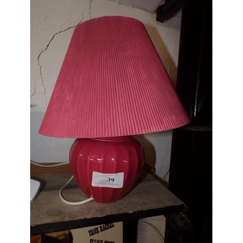 39 - TABLE LAMP No.2*