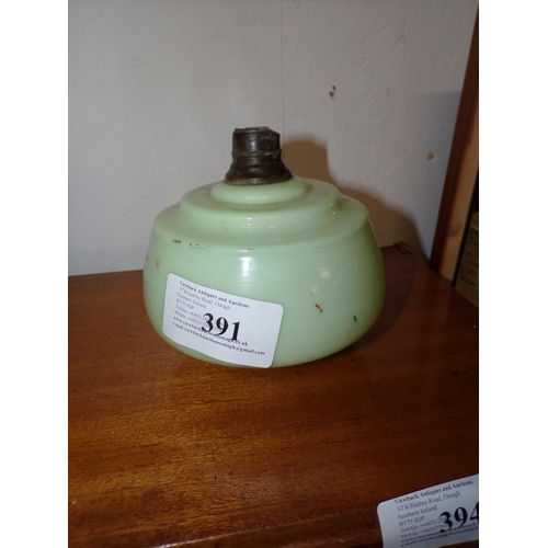 391 - OIL LAMP BOWL