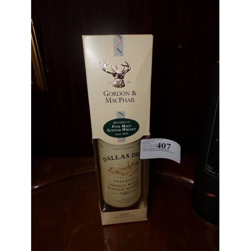 407 - DALLAS DHU COLLECTOR's FINE SCOTCH WHISKEY (SINGLE MALT)