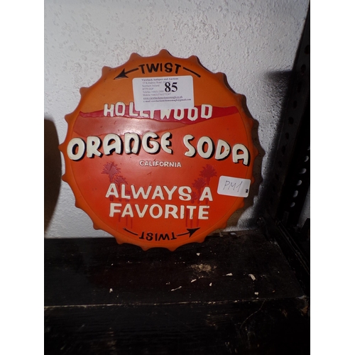 85 - ORANGE SODA ADVERT