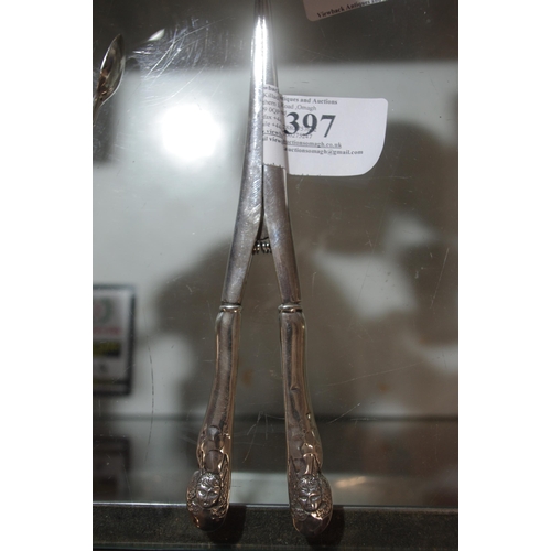 397 - SILVER HANDLED GLOVE STRECHERS