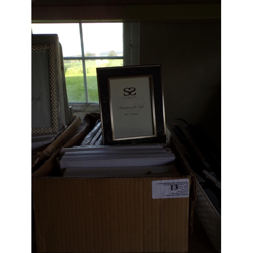 13 - BOX 1 - NEW PICTURE FRAMES