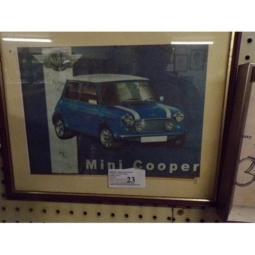 23 - MINI COOPER PRINT